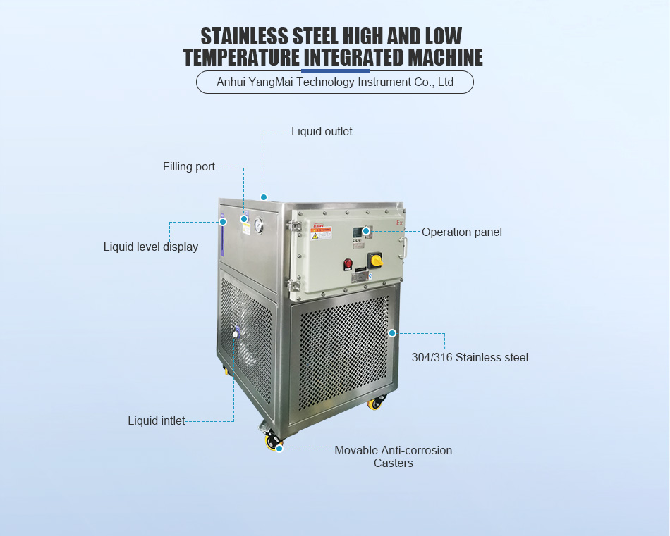 Explosion-proof heating and cooling circulator