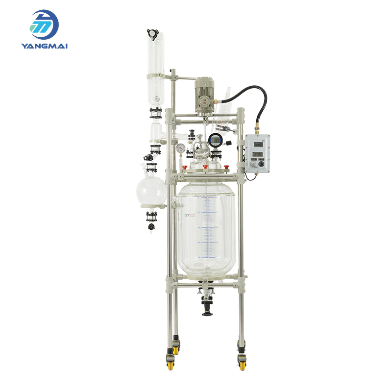 50L Jacketed Glass Reactor