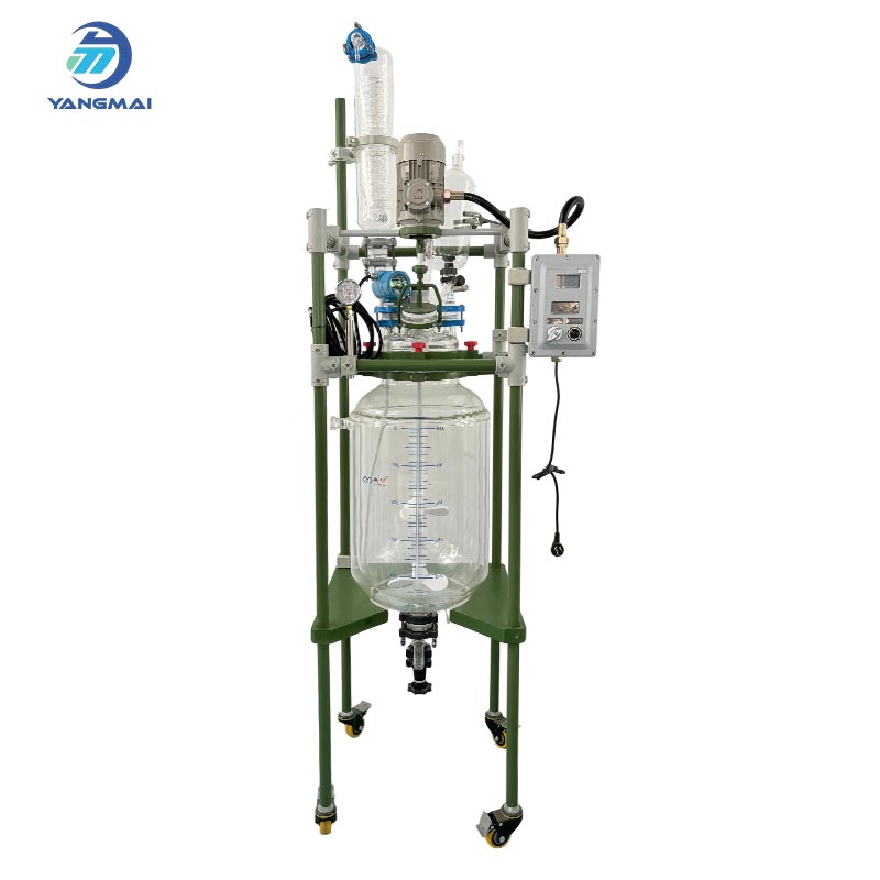 การสำรวจความทนทานและความแม่นยำของเครื่องปฏิกรณ์แก้วเคลือบ PTFE สองชั้นขนาด 50 ลิตรของเรา