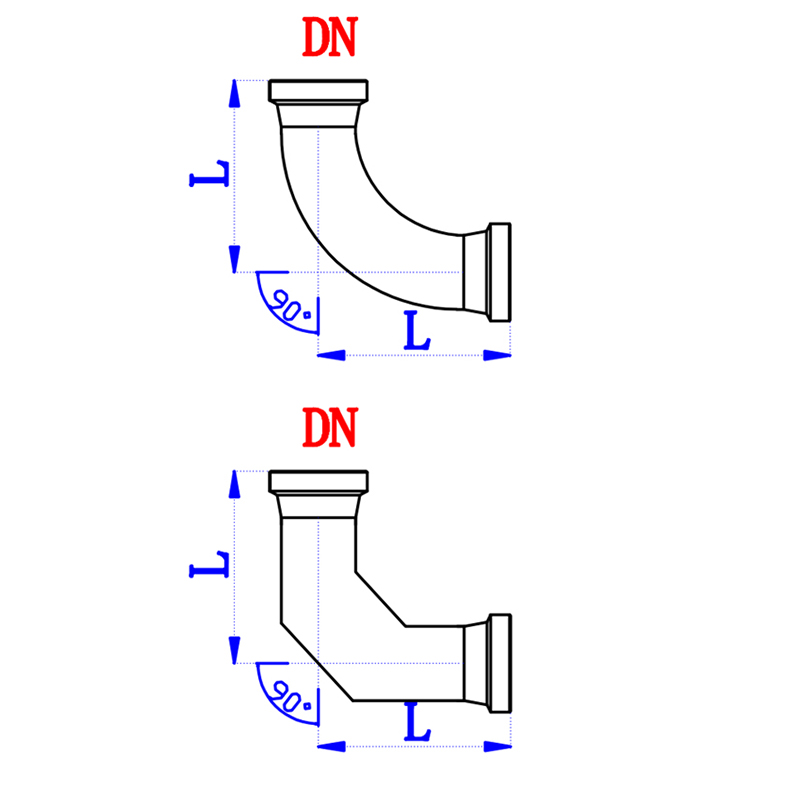 Corrosion-Resistant Glass Elbow Corrosion-Resistant Glass Elbow