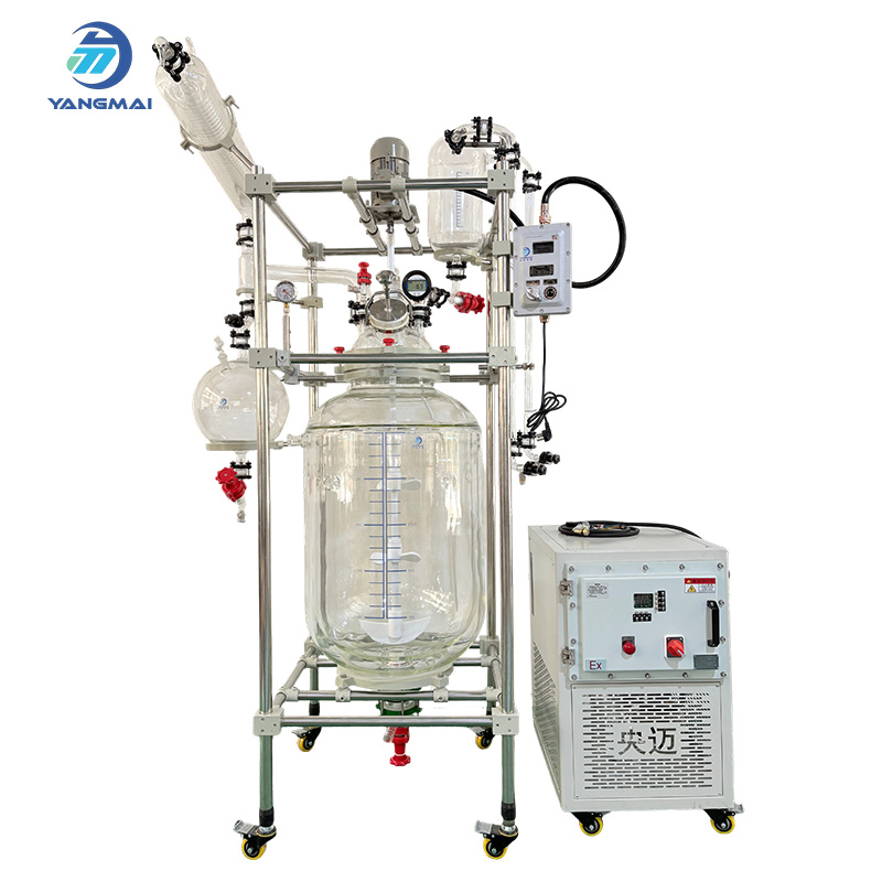200L Glass Reactor for Chemical Synthesis
