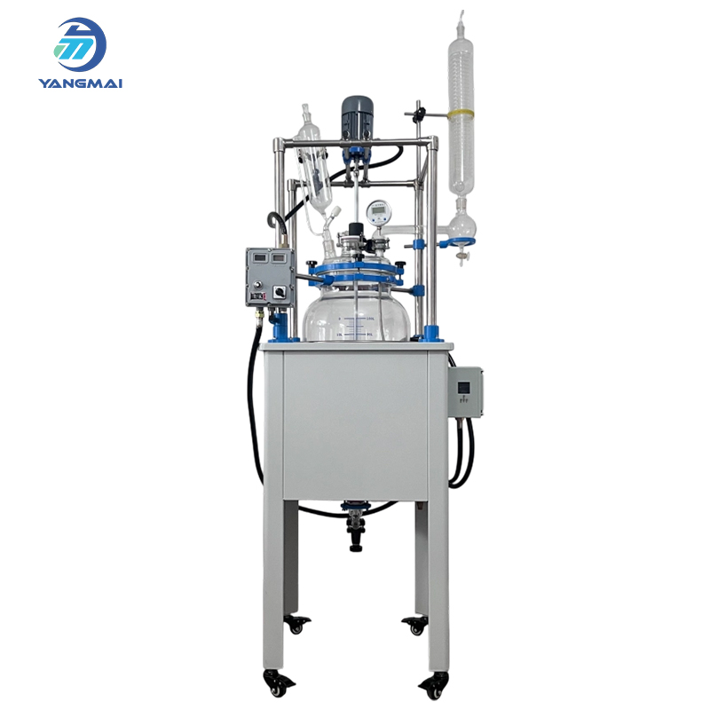 100L Double Layer Glass Reactor
