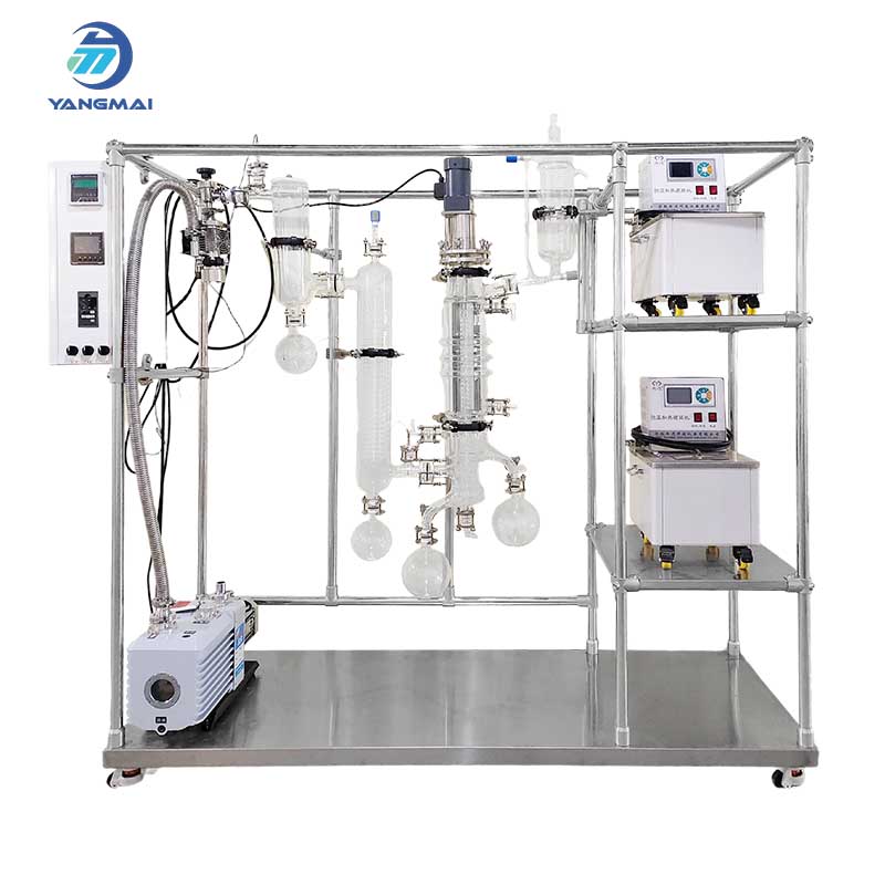 การกลั่นโมเลกุลด้วยแก้วแบบทางสั้น: การทำให้บริสุทธิ์อย่างมีประสิทธิภาพสำหรับห้องปฏิบัติการและอุตสาหกรรมยา