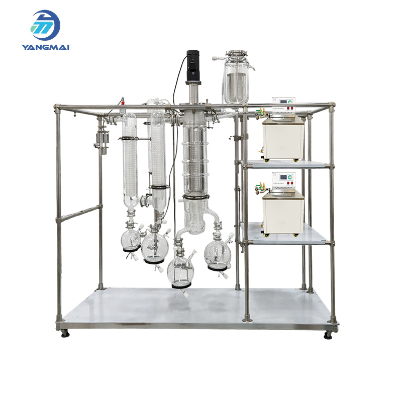 Glass Short Molecular Distillation System